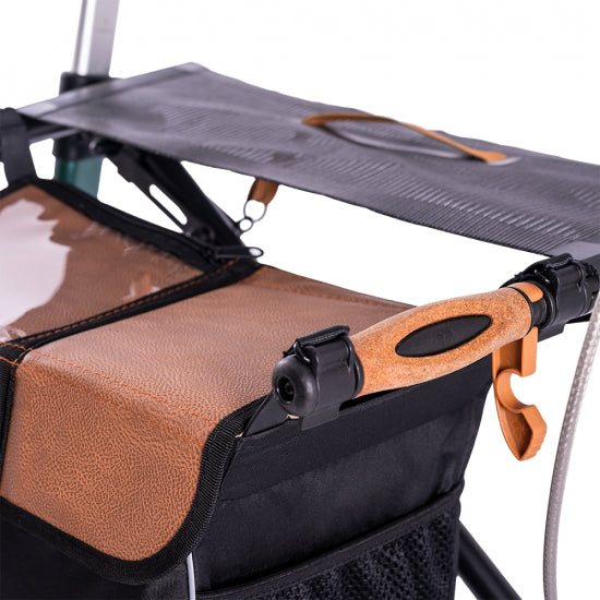 Saljol Carbon Fibre rollator with Drag Brakes