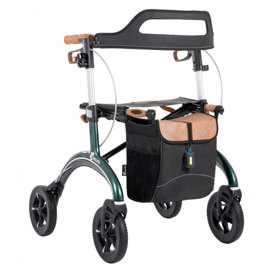Saljol Carbon Fibre rollator with Drag Brakes (Extra Wide)